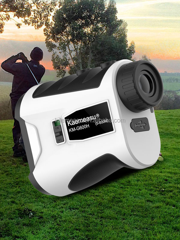 G Model Şarj edilebilir Golf Lazer Uzaklık Ölçücüsü Bayrak Kilitlenme Eğitme Modu Golf Uzaklığı Ölçümü için Hızlı Odaklama