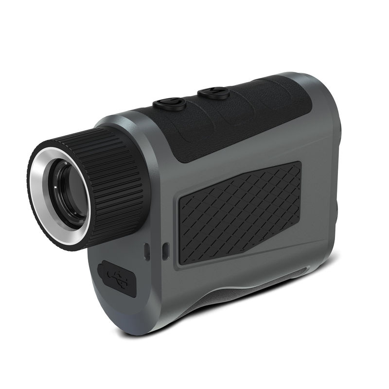 7.0x Büyütme H 600m ABS PVC Profesyonel Golf Uzaklık Ölçücüsü